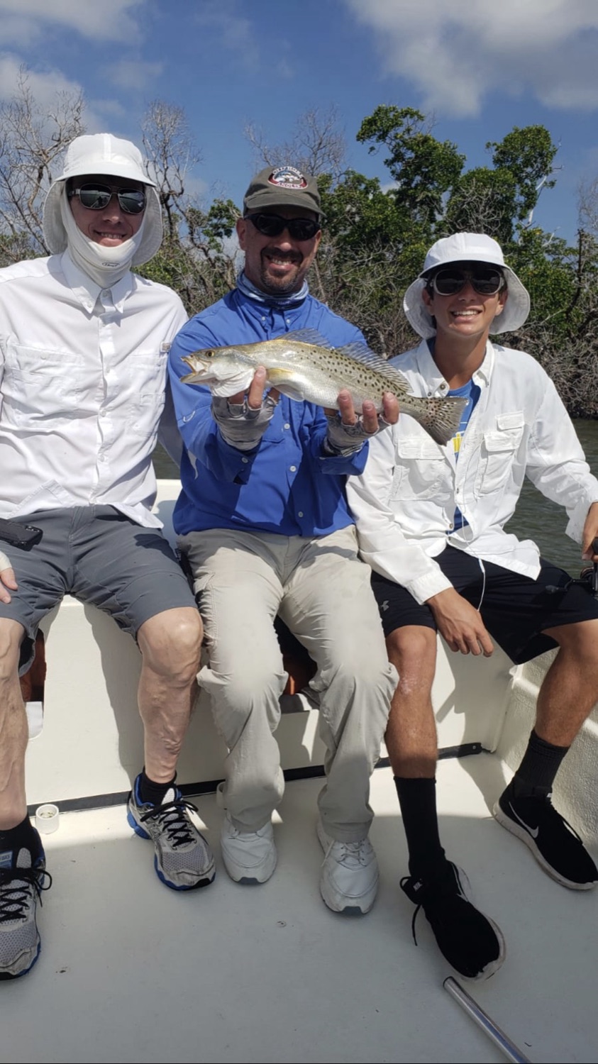 On the water with the captain